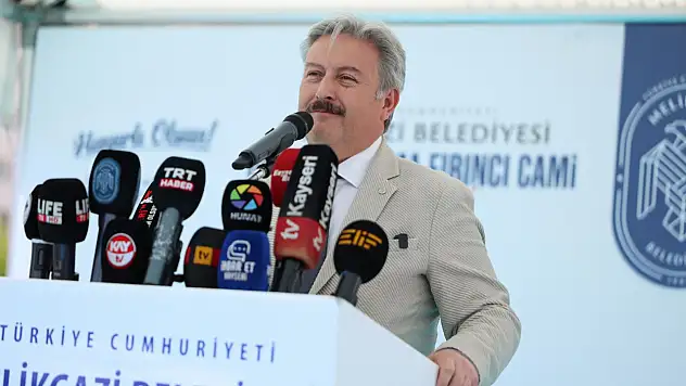 Melikgazi'de yazın ilk açılışı Osman-Fatma Fırıncı Camii oldu