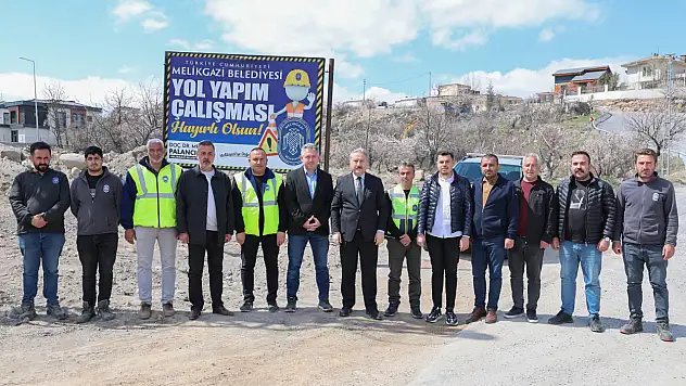 Melikgazi'de yeni ulaşım aksı için çalışmalar başladı