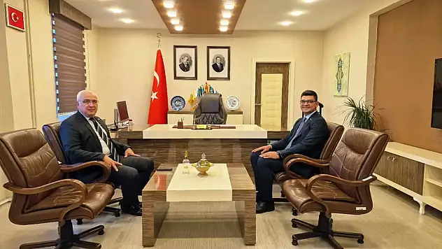 Melikgazi Kaymakamı Arısoy'dan Öztoprak'a ziyaret