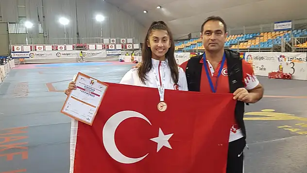 Melmek Sporcusu İspanya'da Avrupa 3'üncüsü Oldu
