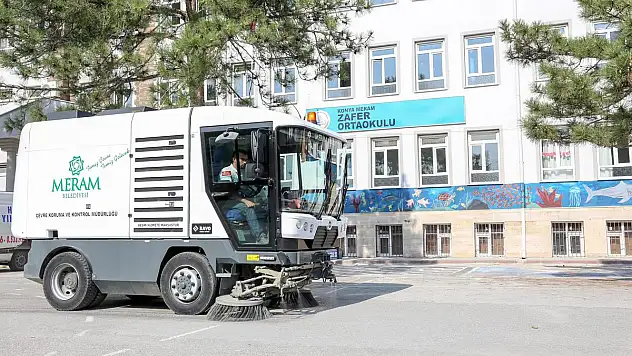 MERAM'IN OKULLARI YENİ EĞİTİM ÖĞRETİM YILI İÇİN HAZIR
