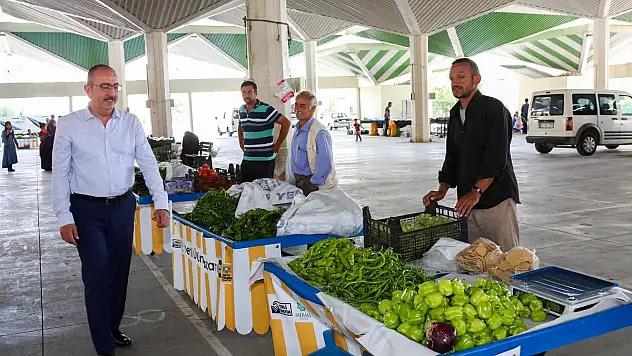 MERAM YERLİ ÜRÜN PAZARI İLGİ GÖRÜYOR