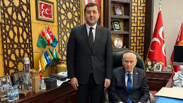 MHP Kayseri Milletvekili Baki Ersoy, Devlet Bahçeli'yi ziyaret etti