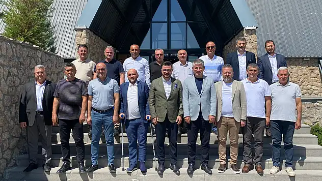 Milletvekili Şaban Çopuroğlu, İlçe Başkanlarıyla buluştu