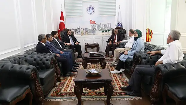 Milletvekili Zülfü Tolga Ağar'dan Başkan Güder'e Ziyaret