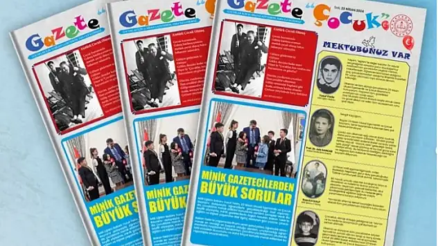 Milli Eğitim'den 23 Nisan'a özel gazete