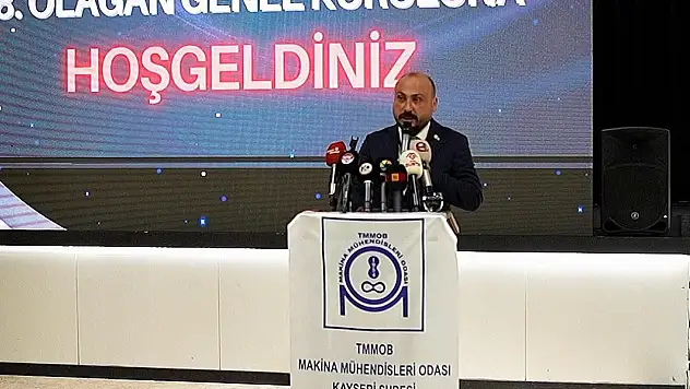 MMO Kayseri Şubesi'nde 18. olağan genel kurul heyecanı