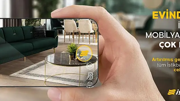 MOBİLYA ALMADAN ÖNCE 'EVİNDE GÖR'
