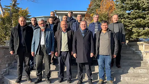 MUHTARLAR İLE BİRARAYA GELDİLER