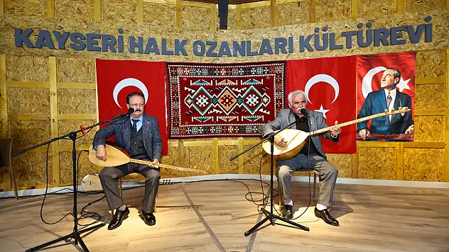 Muhtarlar ve Ozanlar aynı sofrada buluştu
