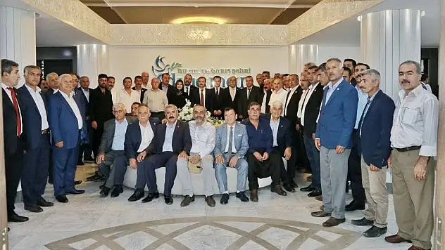 Muhtarlardan, Başkan Kılınç'a Ziyaret