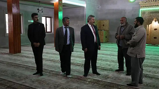 MUSTAFA-REYHAN YALINOĞLU CAMİ'Yİ İBADETE AÇACAK
