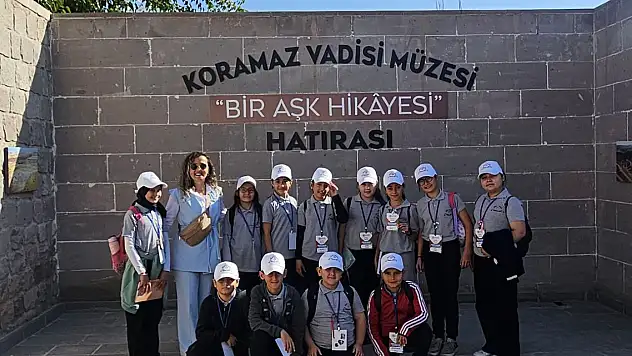 Öğrenciler Koramaz Vadisi'ni keşfetti