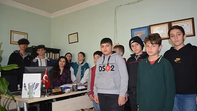 Öğretmenler o meslekleri tanıttı