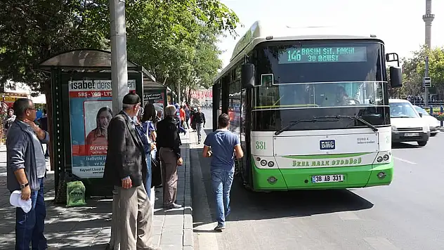 OTOBÜS BİLETİNE ZAM