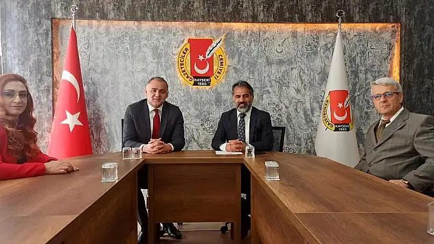 ÖZSOY KAYSERİ GAZETECİLER CEMİYETİ'NDE