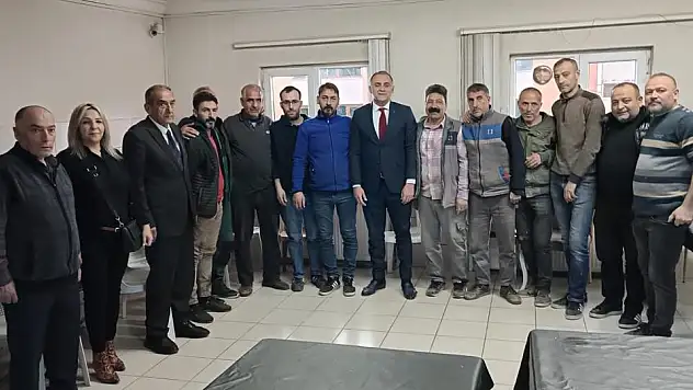 ÖZSOY STK'LARI ZİYARET ETTİ