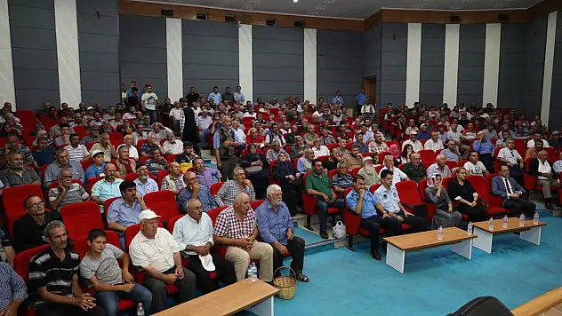 PALANCIOĞLU,  KÖY PAZAR ESNAFIYLA TOPLANTI YAPTI