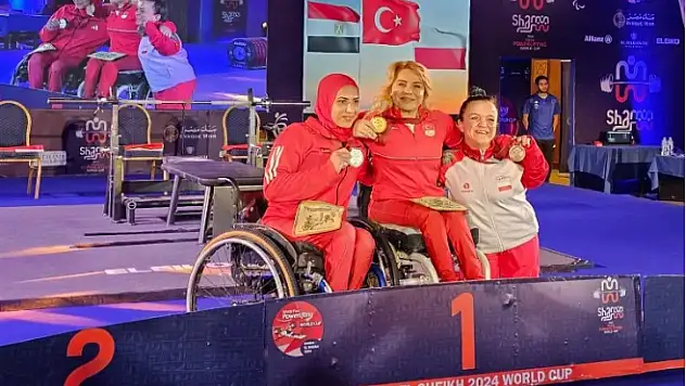 Para Halterci Nazmiye Muratlı için tebrik mesajı