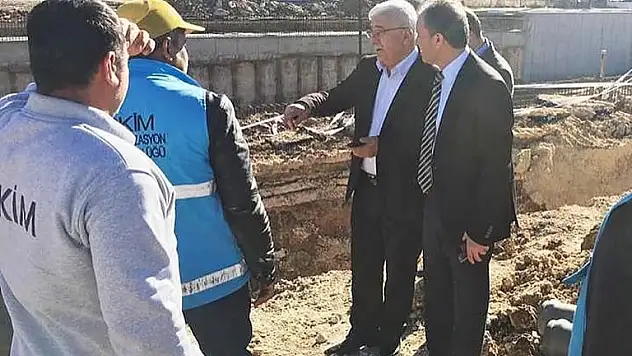 'PROJENİN YÜZDE 60'LIK KISMI TAMAMLANDI'