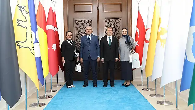 PTT'DEN BAŞKAN GÜDER'E ZİYARET