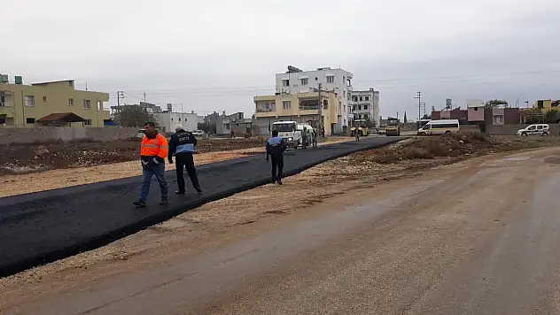 REYHANLI YEŞİLOVA MAHALLESİ YENİ YOLUNA KAVUŞTU