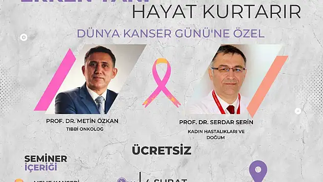 Rotary Kulübünden 'Erken Tanı Hayat Kurtarır ' etkinliği