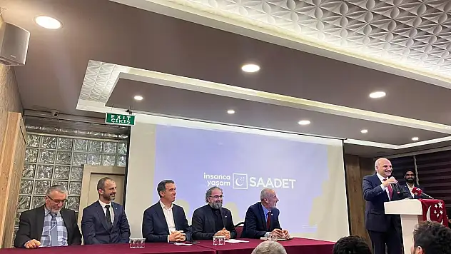 Saadet Partisi Melikgazi Divan Toplantısı yapıldı