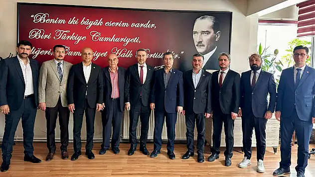 Saadet Partisi'nden CHP Kayseri İl Başkanlığı'na ziyaret