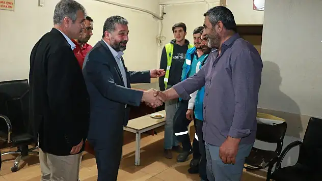 SAHURA KADAR ÇALIŞAN PERSONELLERE ZİYARET