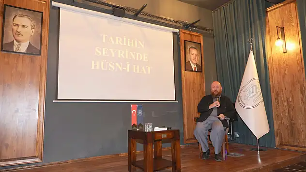 Sanat Melikgazi'de Hat Sanatı Söyleşisi