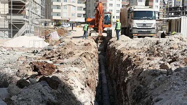 Şanlıurfa da  altyapı çalışmaları