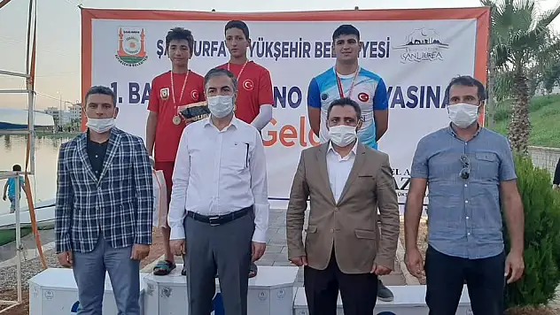 ŞANLIURFA'DA BİR İLK OLAN KANO TURNUVASI DÜZENLENDİ