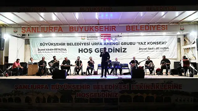 ŞANLIURFA'DA YAZ KONSERLERİNE YOĞUN İLGİ