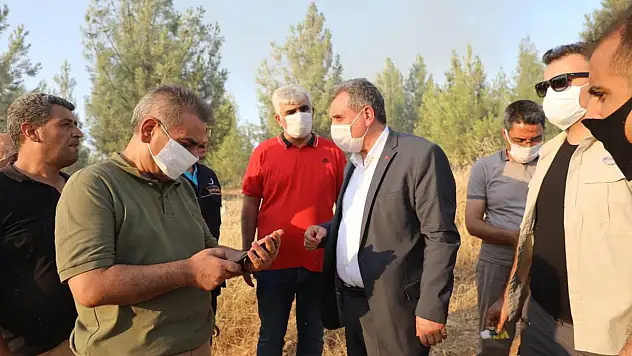 ŞANLIURFA İTFAYESİNDEN ORMAN YANGININA ANINDA MÜDAHALE