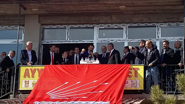 SARIGÜL PALAS'TA MİTİNGE KATILDI