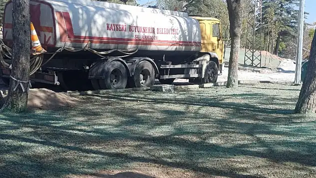 Sarımsaklı barajı mesire alanı yenileniyor