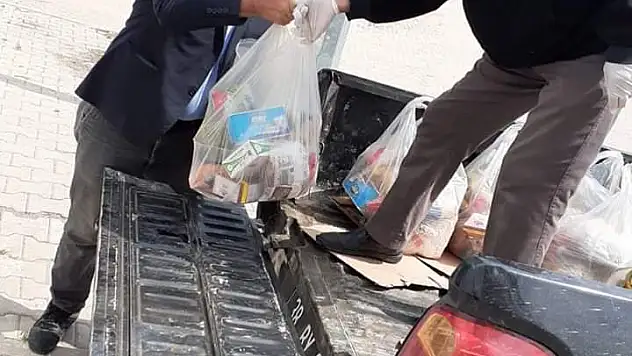 Sarıoğlan da iaşe yardımı