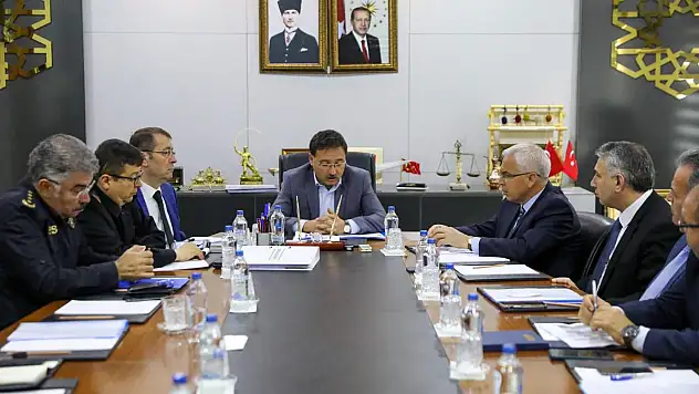 Seçim Güvenliği Toplantısı yapıldı