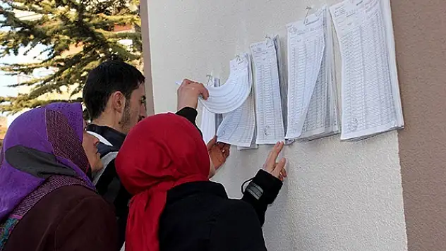 SEÇMENLER E-DEVLETTEN SORGULAMA YAPABİLECEK