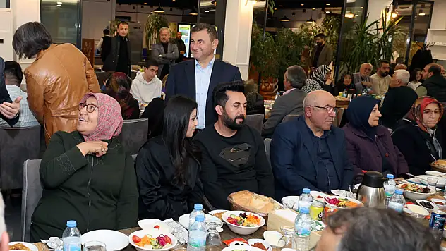 Şehit aileleri iftar da buluştu