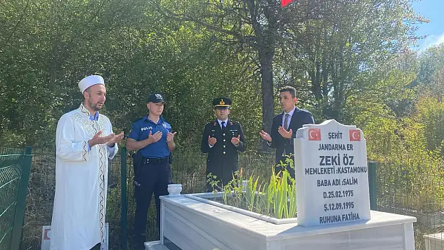 Şehit Jandarma Er Zeki Öz, Şehadetinin yıl dönümünde anıldı