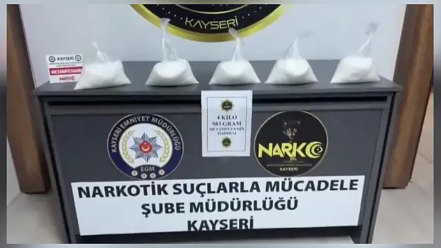 Şehre uyuşturucu 4 kişi yakalandı 2 polis yaralandı