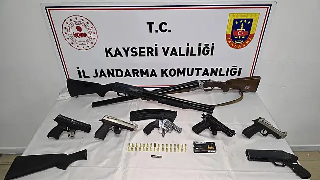 Silah ve ateşli silahlar kanununa muhalefet!
