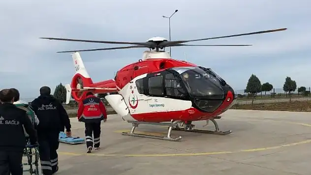 Sivas Ambulans Helikopteri Bekliyor!