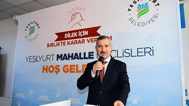 'Sizlerden Aldığımız Güç Ve Destekle Yeşilyurt'u Geliştiriyoruz'