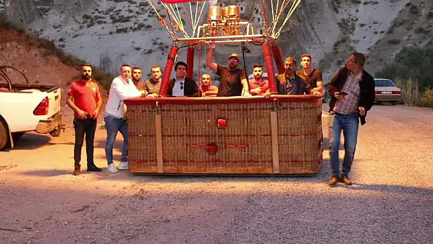 Soğanlı da balon turizmi başlıyor