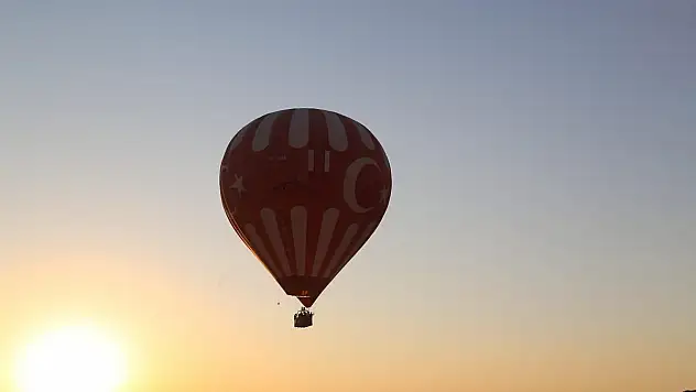 Soğanlı Vadisi'nde sıcak hava balonu heyecanı