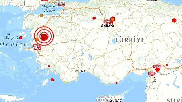 Son dakika Manisa'da da peş peşe deprem oldu!