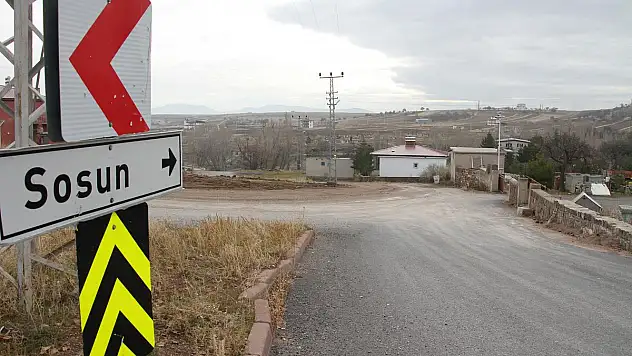 SOSUN MAHALLESİ GİRİŞ YOLU GENİŞLETİLİYOR